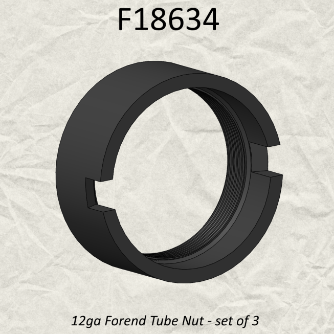 Remington 870 - forend tube nut, set of 3